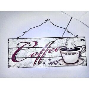 COFFEE plaque 3D home decor